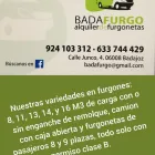 La imagen 3 de la Empresa BADAFURGO ALQUILER DE FURGONETAS Concesionarios y Alquiler de Camiones en Badajoz BA