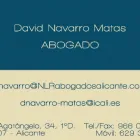 La imagen 1 de la Empresa DAVID NAVARRO MATAS Abogados Especialistas En Derecho Penal en Alacant A