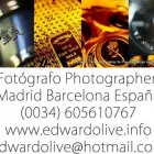 La imagen 1 de la Empresa FOTÓGRAFO EDWARD OLIVE Servicios Profesionales y de Negocios en Madrid M