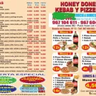 La imagen 5 de la Empresa HONEY DONER KEBAB Y PIZZERIA Restaurantes Turcos en Albacete AB
