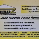 La imagen 19 de la Empresa INTERLUZ PINTURAS Y REVESTIMIENTOS Pintores y Pinturas en Las Palmas de Gran Canaria GC