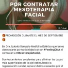 La imagen 1 de la Empresa IZABELA SAMPAIO MEDICINA ESTÉTICA Salud y Medicina en Badajoz BA