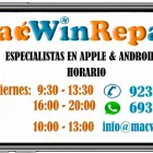 La imagen 12 de la Empresa MACWINREPAIR Servicios Profesionales y de Negocios en Salamanca SA