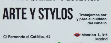 La imagen 14 de la Empresa ARTE Y STYLOS Productos y Servicios de Cuidado Personal en Madrid M
