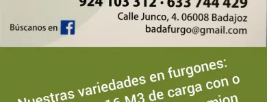 La imagen 3 de la Empresa BADAFURGO ALQUILER DE FURGONETAS Concesionarios y Alquiler de Camiones en Badajoz BA
