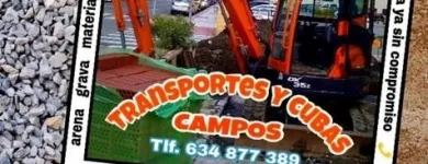 La imagen 3 de la Empresa CUBAS Y MAQUINARIAS Transportes y Turismo en Churriana MA