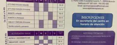 La imagen 17 de la Empresa ESCUELA INFANTIL PRIMEROS PASOS Guarderías en Alcorcón M