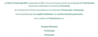La imagen 21 de la Empresa FISIOTERAPIA BM Salud y Medicina en Valdemoro M