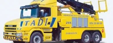 La imagen 2 de la Empresa GRÚAS TADI ASISTENCIA EN VIAJE Servicios Profesionales y de Negocios en Zaragoza AR