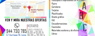La imagen 4 de la Empresa MARALBA, PAPELERIA Y REGALO Tiendas de Regalos en Bilbao BI