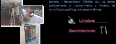 La imagen 4 de la Empresa RIMASA S.L. EMPRESA DE NETEJA I MANTENIMENT DE COMUNITATS, PÀRQUINGS, OFICINES... Servicios y Equipos de Limpieza en Gavà B