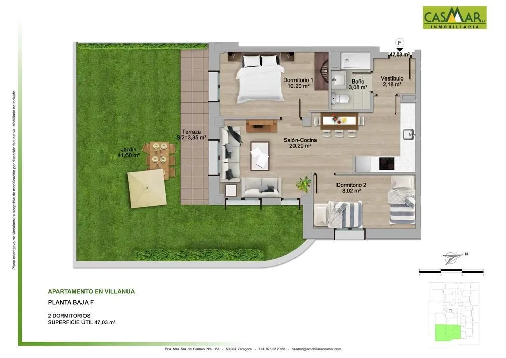 La imagen 10 de la Empresa INMOBILIARIA CASMAR S.L. - ZARAGOZA