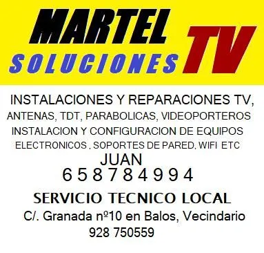La imagen 1 de la Empresa MARTEL SOLUCIONES TV