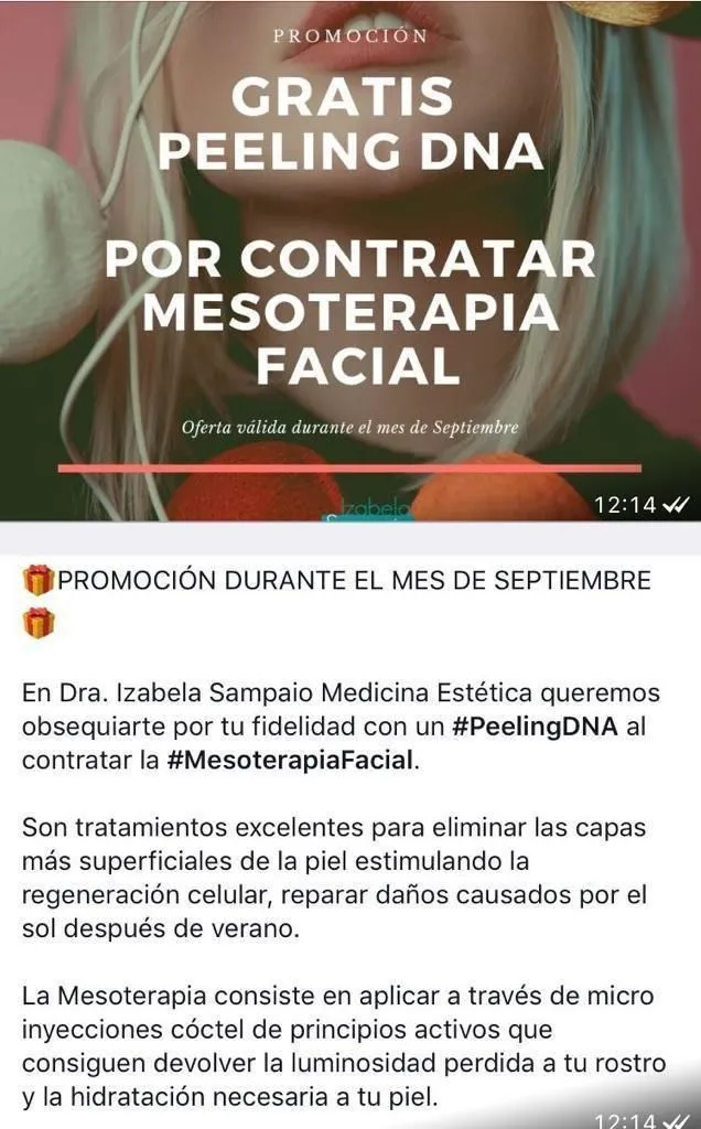 La imagen 1 de la Empresa IZABELA SAMPAIO MEDICINA ESTÉTICA
